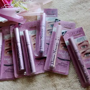 Xi XiU DIVINE MASCARA BLACK WATERPROOF - Maskara Hitam, Melentikkan, & Long Lasting
