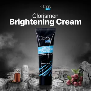 Clorismen Brightening Cream Moisturizer 20gr – Pelembab Wajah Pria Mencerahkan & Menghilangkan Noda Hitam | Niacinamide & Alpha Arbutin
