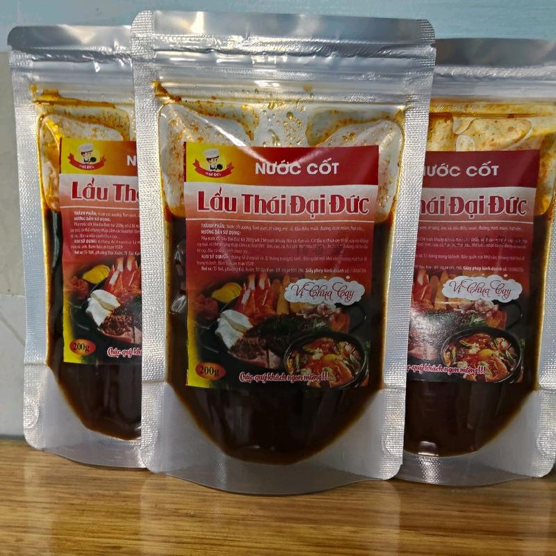 Cốt  Lẩu thái Đại Đức                                Combo 3 túi 200g 0