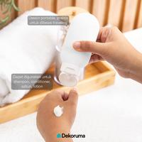 Gambar Dekoruma CHUUWA Botol Travel Kit 3 pcs Untuk Shampoo Sabun dan Lotion dari Dekoruma Official Store Kab. Bekasi 4 Tokopedia