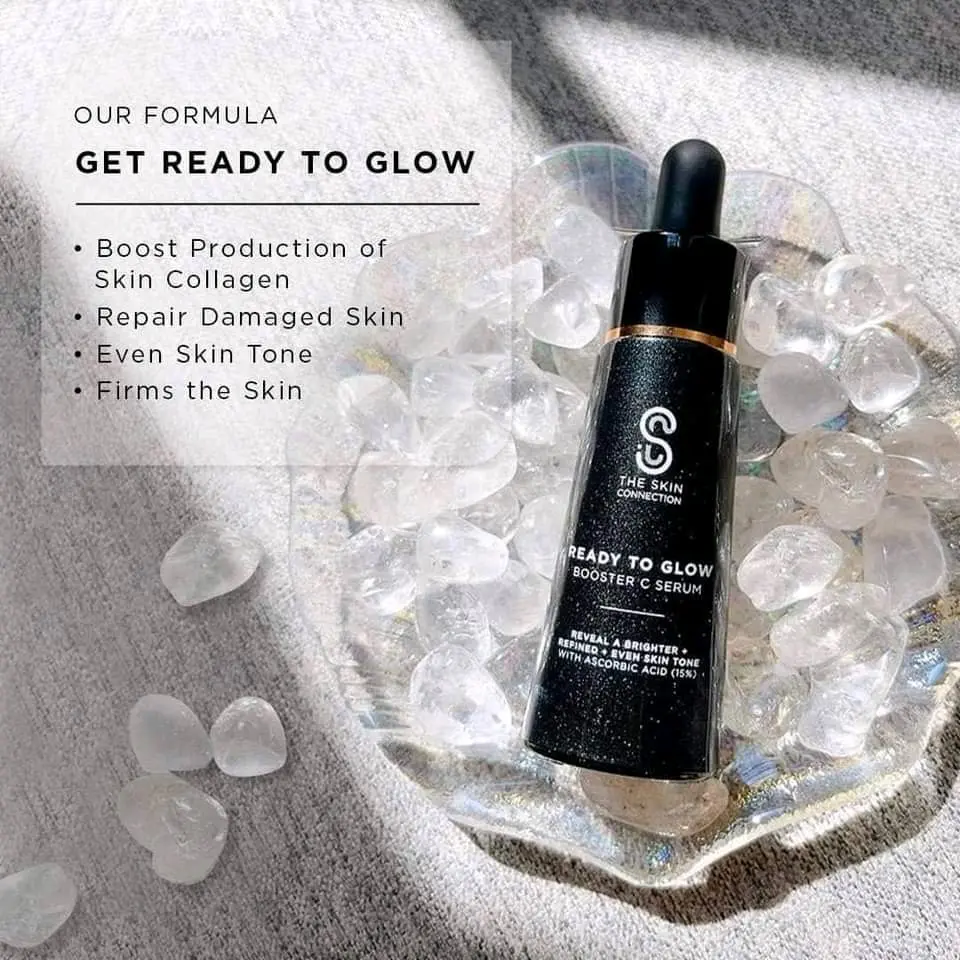 The Skin Connection Ready  To Glow  Booster C Serum .