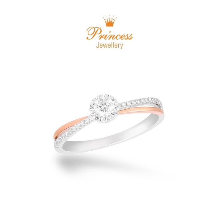 Gambar Cincin Solitaire Berlian PLR1307689 Princess Jewellery dari Princess Jewellery Online Kota Administrasi Jakarta Selatan Tokopedia