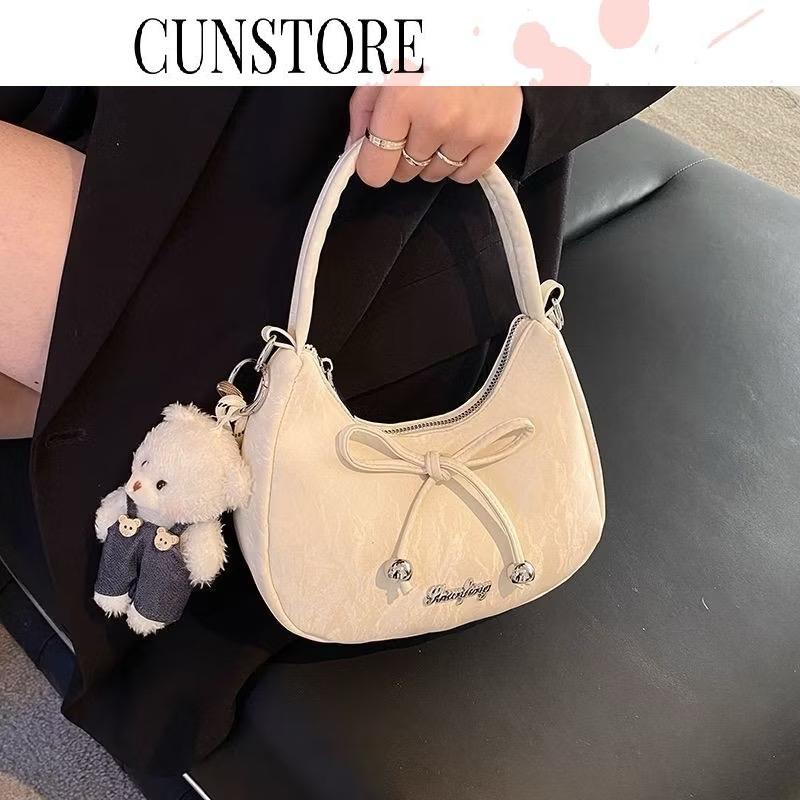   Tặng Móc gấu  Túi Xách Nữ That Nơ Phong Cách Tây 2025 Thiết Kế Cao Cấp Cun544 