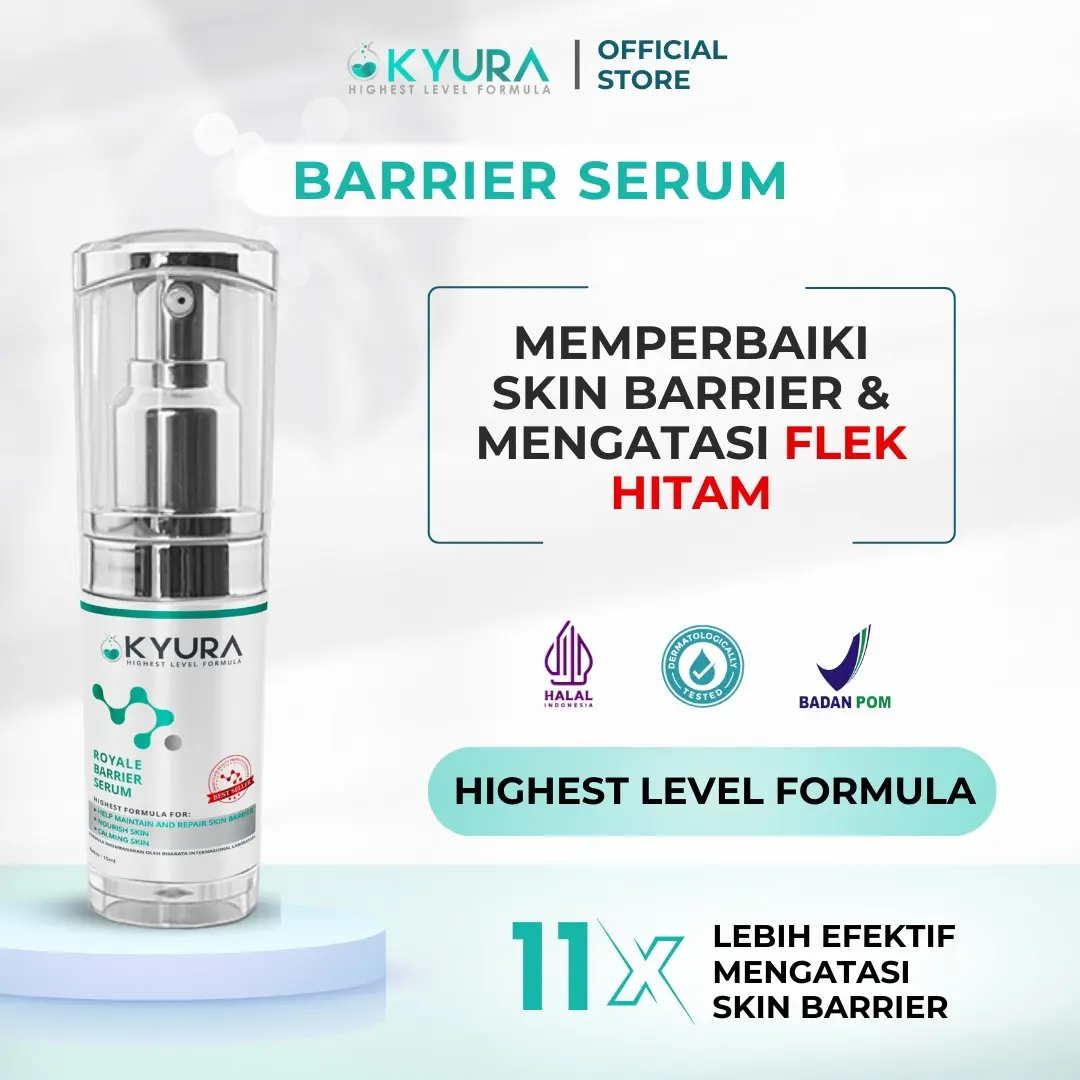 Kyura Royale Barrier Serum -  Memperbaiki Skin Barrier dan Mengatasi Flek Hitam