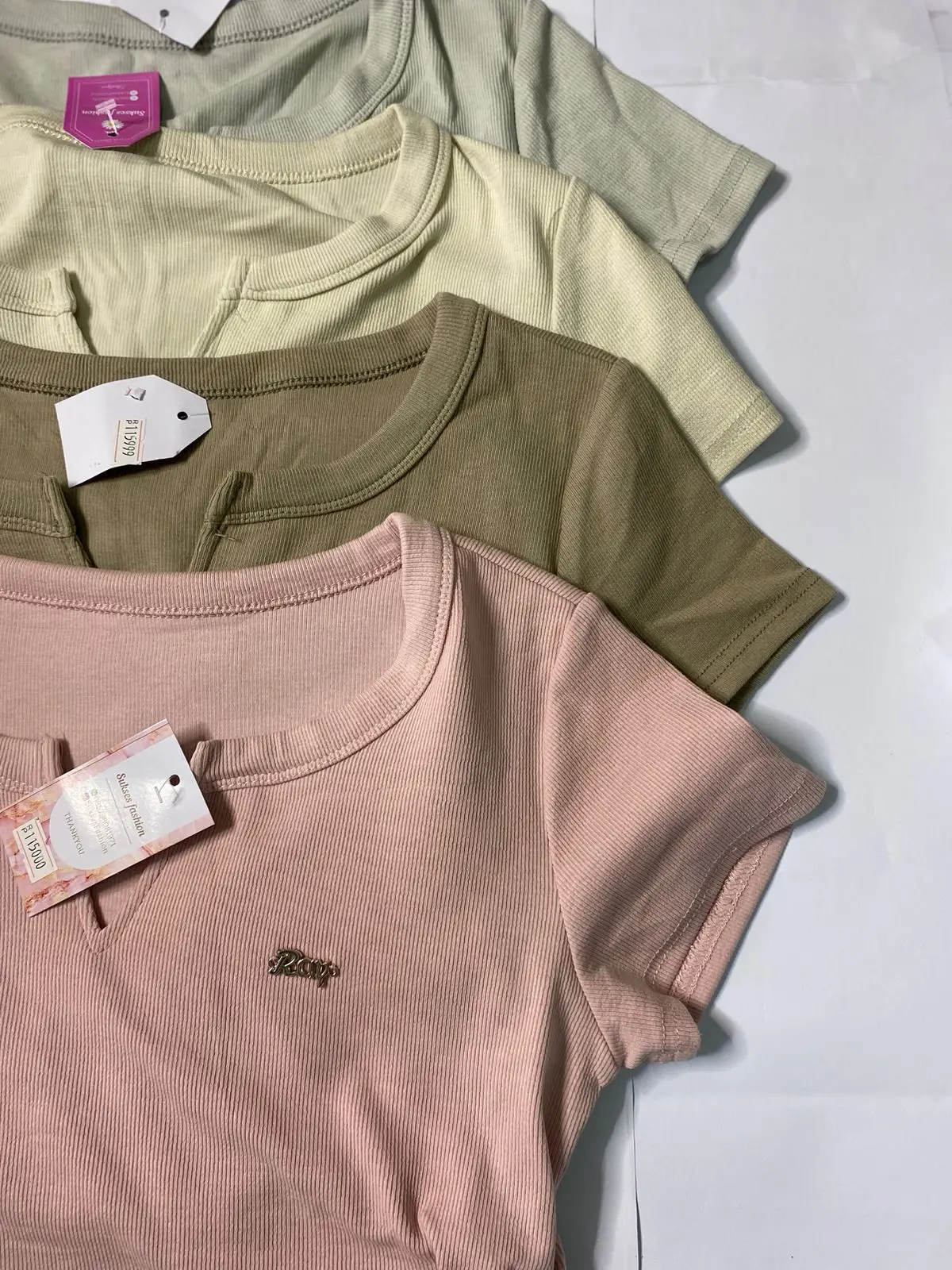 knit crop bahan premium original bkk