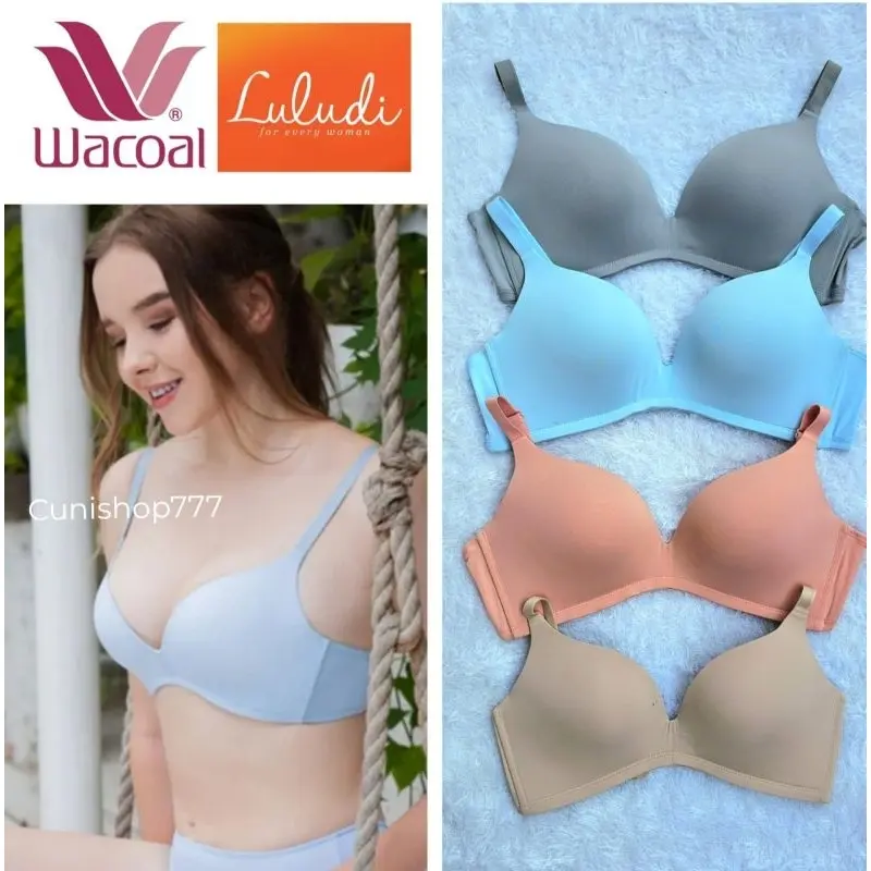 Bra Luludi By Wacoal Feel Free Tanpa Kawat Busa Sedang Wireless