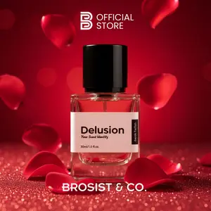 Brosist & Co. - Delusion 30 ml | EDP | Parfum Daily | Tahan Lama | Premium Inspired | BPOM Certified