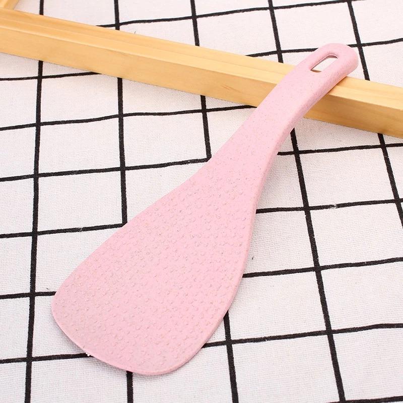 Wenbo Wheat Straw Cute Household Non-stick Rice Spoon Tableware ...