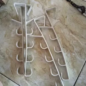 GROVE MAISON Gantungan Baju Tas Kunci Dasi Pintu Belakang Door Hanger 5 Kait Ukuran Pas Universal