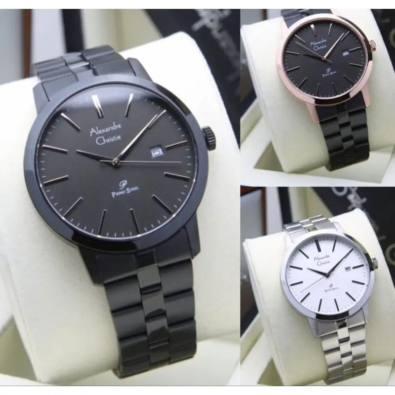 jam tangan wanita/pria Alexander Christie AC 1007 original