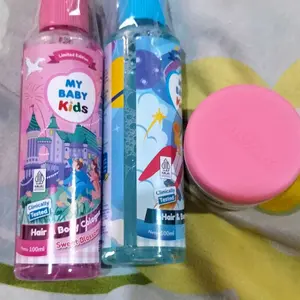 MY BABY Kids 2 in 1 Hair & Body Cologne Doraemon 100mL  - Parfum Minyak Wangi untuk Badan dan Rambut Anak anak dan baby