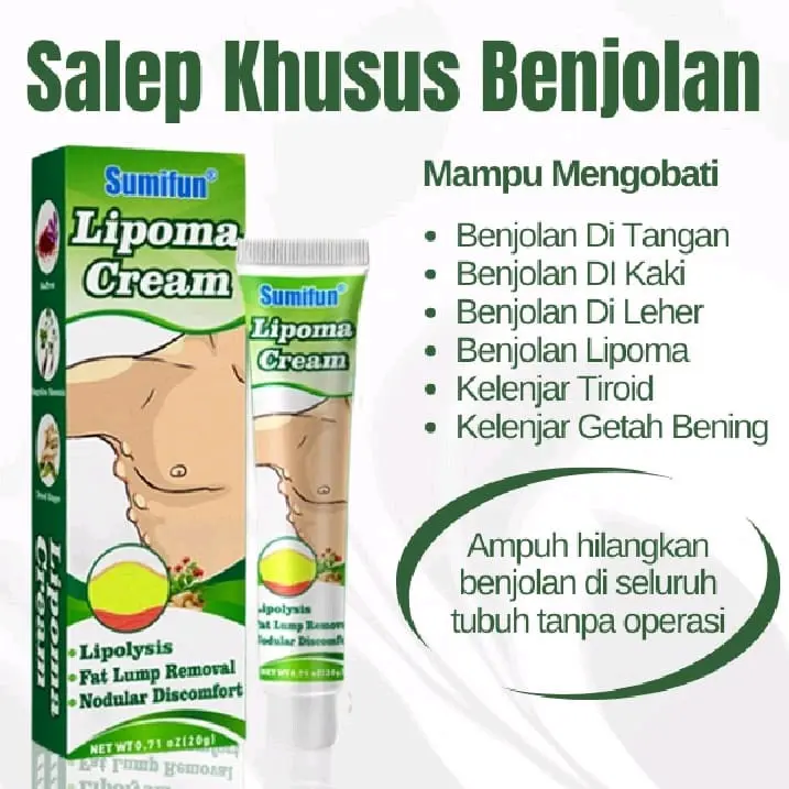 Sumifun salep krim lipoma mengatasi bejolan lipoma Tubuh