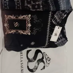 Shella Saukia Dress Set Hijab Gradasi Elegant Anti UV SSRM-019
