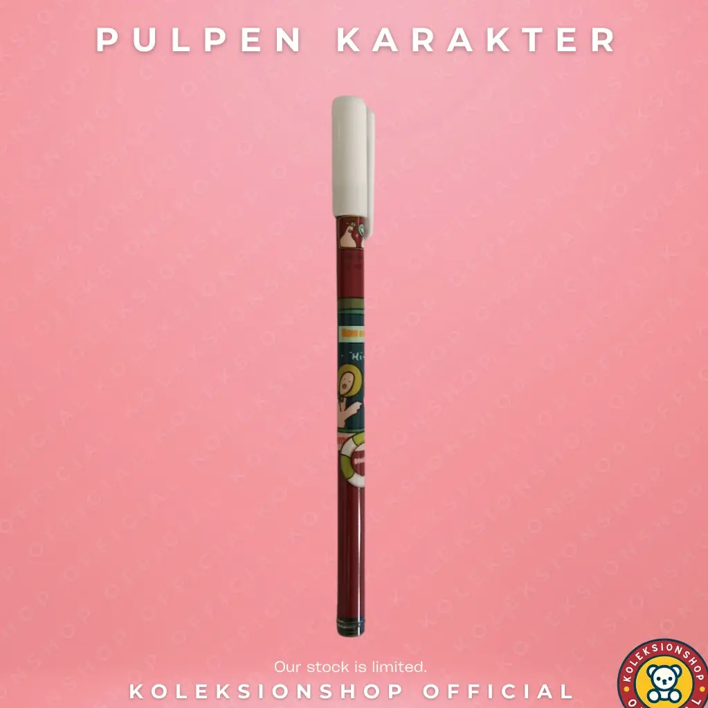 Pulpen Gell Karakter Moka