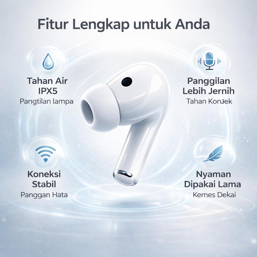 [COD] Black Myth Wukong jbl phantom CID60 TWS Bluetooth Wireless Headphones With Microphone Earbuds Type-C Tahan Air iPX5 ENC Noise Reduction  Cerdas Kontrol Sentuh untuk iPhone dan AndroidHeadset Earphone  Bluetooth-DIY