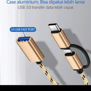 Otg 2 in 1 Dinami Micro Type C Fast Transfer Otg Flash Disk Mouse