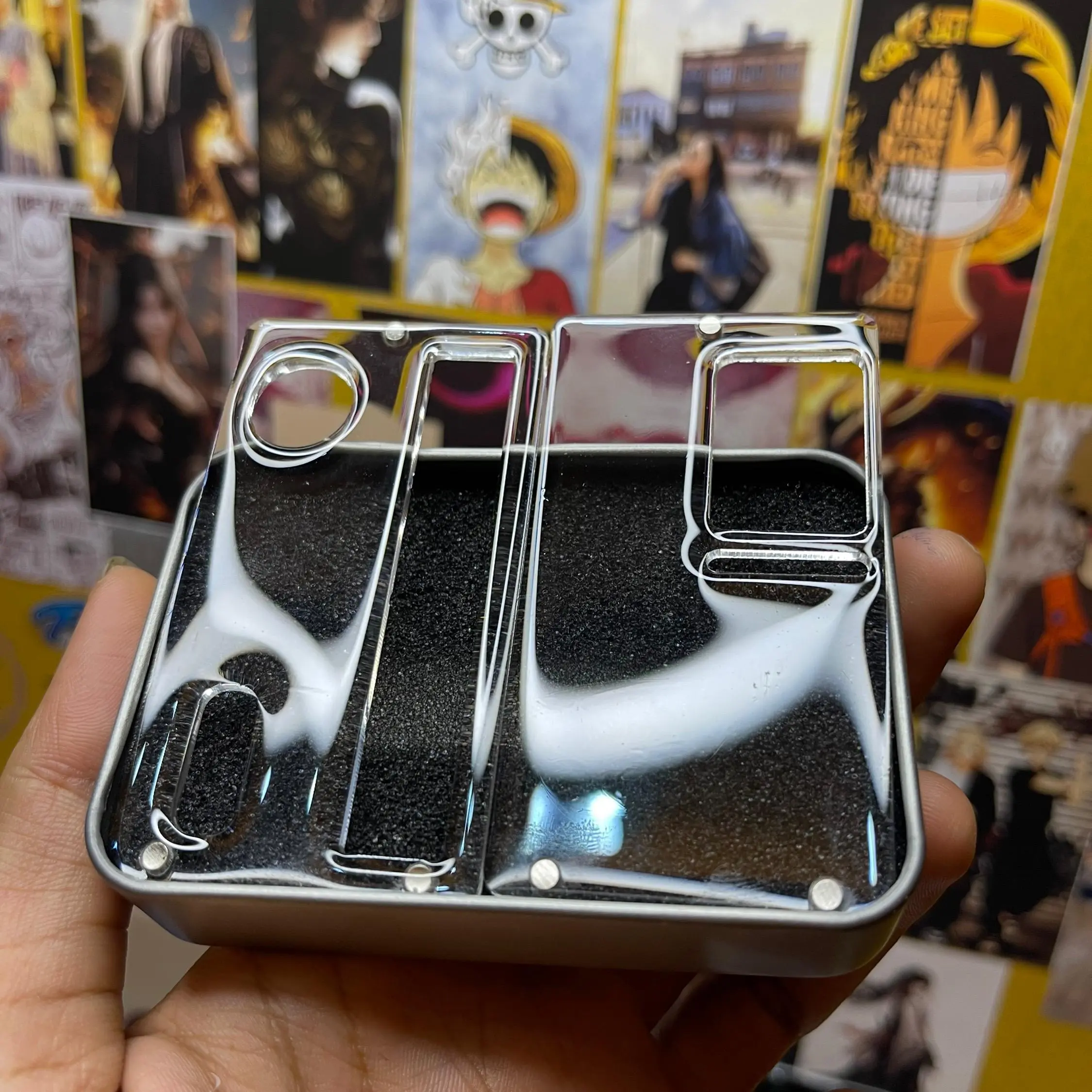 Panel dot V2 custom resin cristal ( sangat transparan )