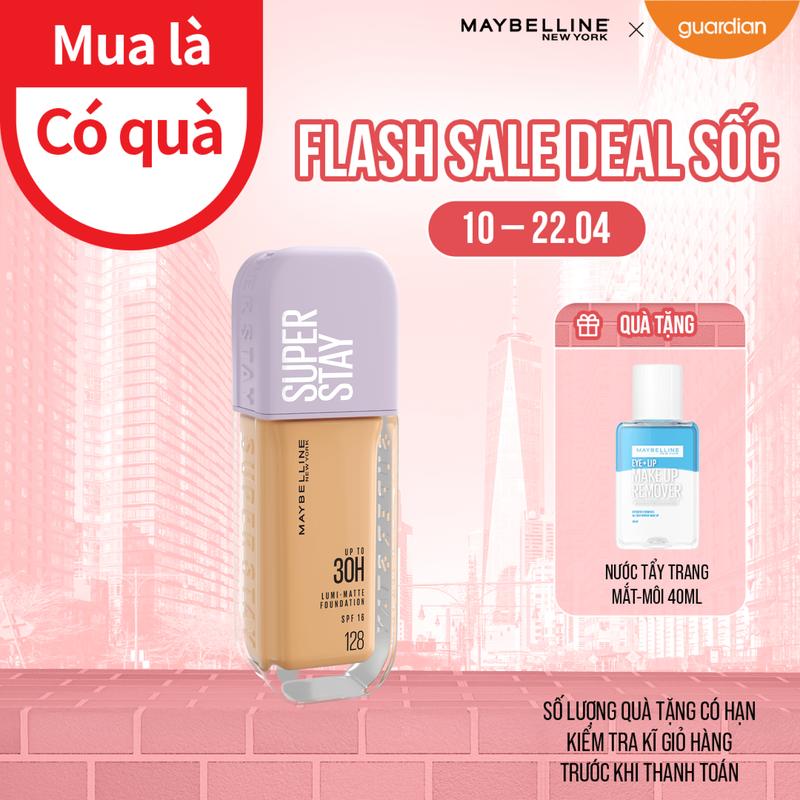Kem Nền Bắt Sáng Superstay Lumi Matte 30H Che Phủ Siêu Nhẹ Mặt Maybelline New York 35ml