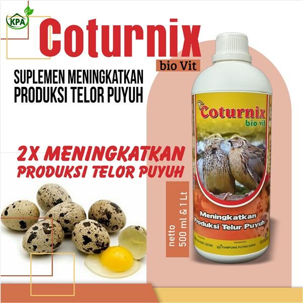 Gambar OBAT UNTUK MENINGKATKAN PRODUKSI TELUR PUYUH - COTURNIX BIO VIT 1LITER dari kampungputraagro Kota Salatiga Tokopedia