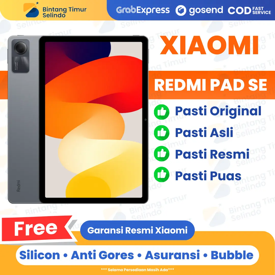Xiaomi Redmi PAD SE 4/128 GB Garansi Resmi