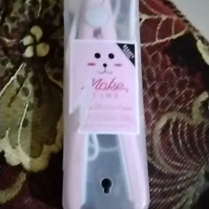 Catokan Mini Pelurus Rambut Mini FJ-10 Box Meluruskan Mesin Wanita Biru Compact Ungu