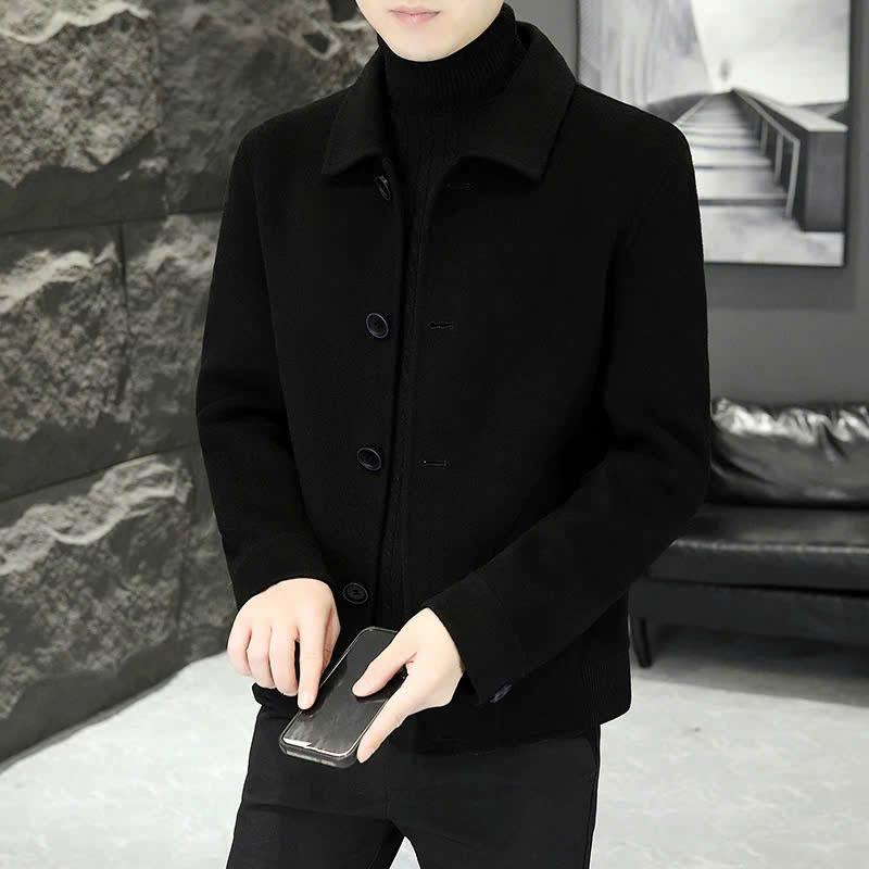 Áo Khoác Vest Nam Dáng Manto Form Chuẩn Chất Dạ Lông – Giữ Ấm, Lịch Lãm, Mặc Là Nghiện WIN 69 MANTO KHOÁC NHẸ NAM Menswear Jacket Có Túi Trong 5 Nút