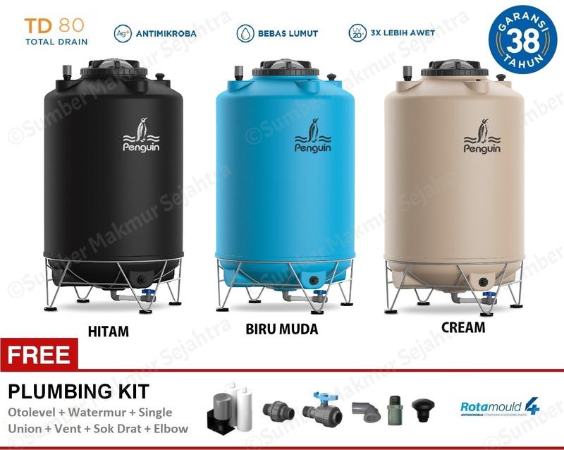 Tangki Air Total Drain Penguin 800 liter - TD 80 1