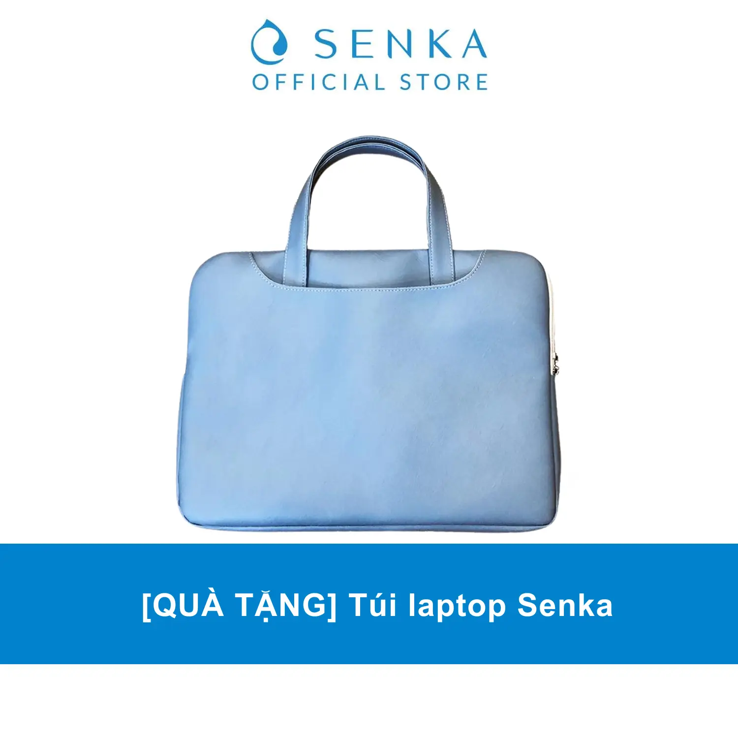 [GB] Túi đựng laptop màu xanh Senka
