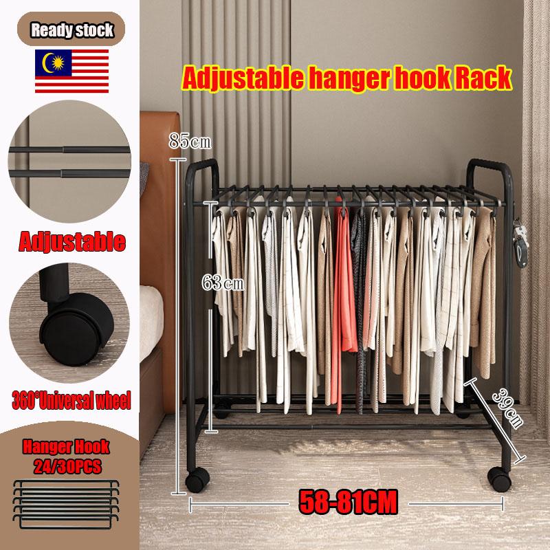 Pants Storage Rack Pants Hanger Detachable Seluar Pants Hanger - TikTok ...