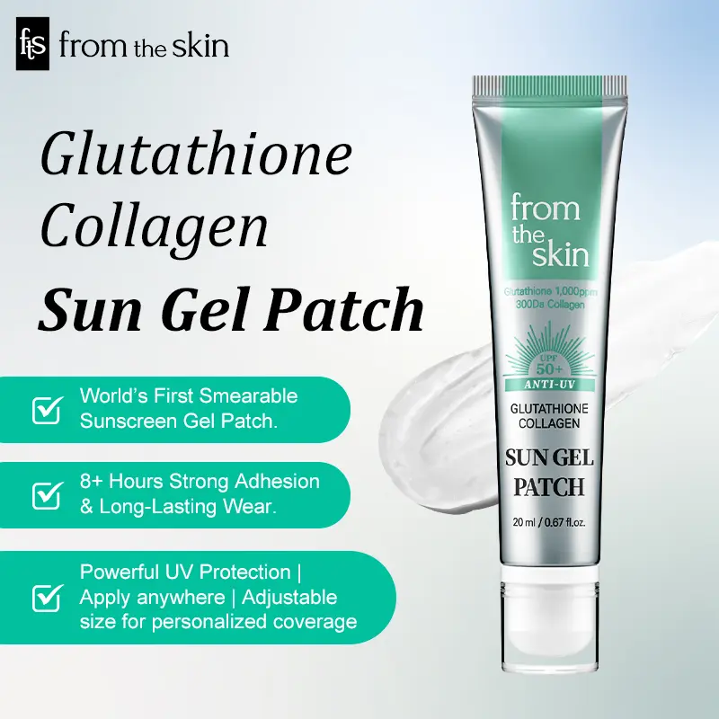 from the skin glutathione collagen sun gel patch Buy From the Skin GLUTATHIONE COLLAGEN SUN GEL PATCH 20ml(SPF50+) at  affordable prices — free shipping, real reviews with photos — Joom