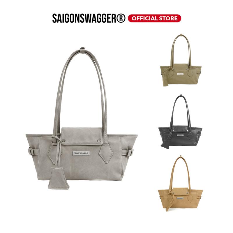 Túi Xách Size S Đeo Chéo Nam Nữ SAIGONSWAGGER ELEGANT BAG / SMALL / Chất Liệu Da
