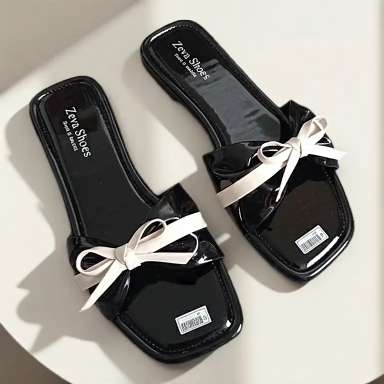 Sandal Selop Wanita Empuk Model Teplek Ukuran Jumbo 39-44 Sendal Sol  Karet