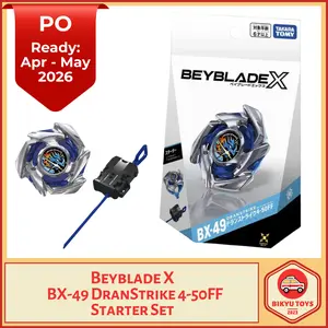 Beyblade X BX-49 Dran Strike 4-50FF Takara Tomy Starter Set DranStrike