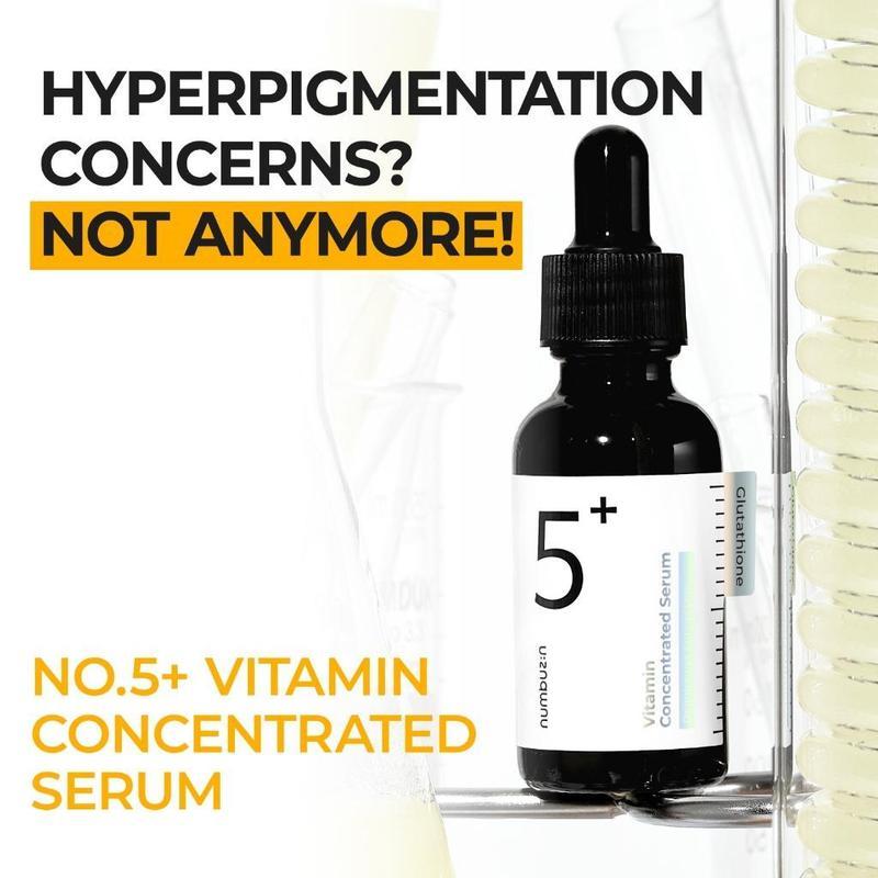 Tinh Chất Dưỡng Sáng Da NUMBUZIN No.5+ Vitamin Concentrated Serum