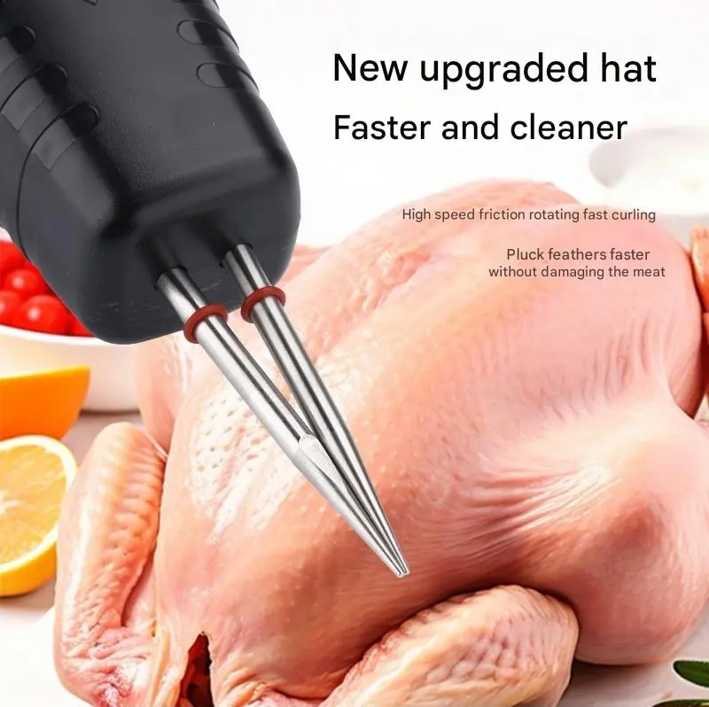 เครื่องถอนขนไก่, อัตโนมัติเต็มรูปแบบ, สำหรับไก่, เป็ดและห่าน, เครื่องมือที่มีประโยชน์สำหรับการฟอกขาว, การผสมพันธุ์, แบบพกพา, กันน้ำ, การชาร์จใหม่, ไฟฟ้า, เหมาะสำหรับการถอนขนเป็ด, มาใหม่