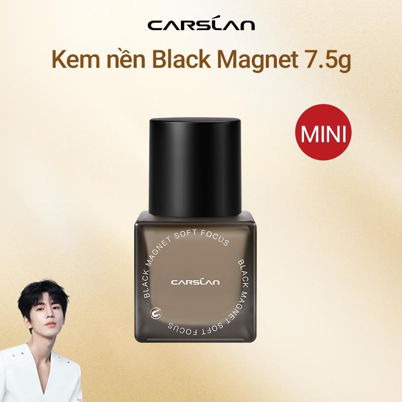  Kem nền Carslan Black Magnet Kháng nước mồ hôi Như da trần Bám nền Bền màu suốt 24H minisize 7.5g 