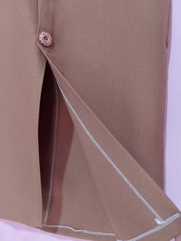 Product Review of Yellowface Viona Skirt Bahan Semi Woll Premium / Rok Wanita Korean Style / Rok Span / Rok Kerja / Rok Santai Polos Kancing Tengah / Rok Model Midi dan Panjang from ** 3
