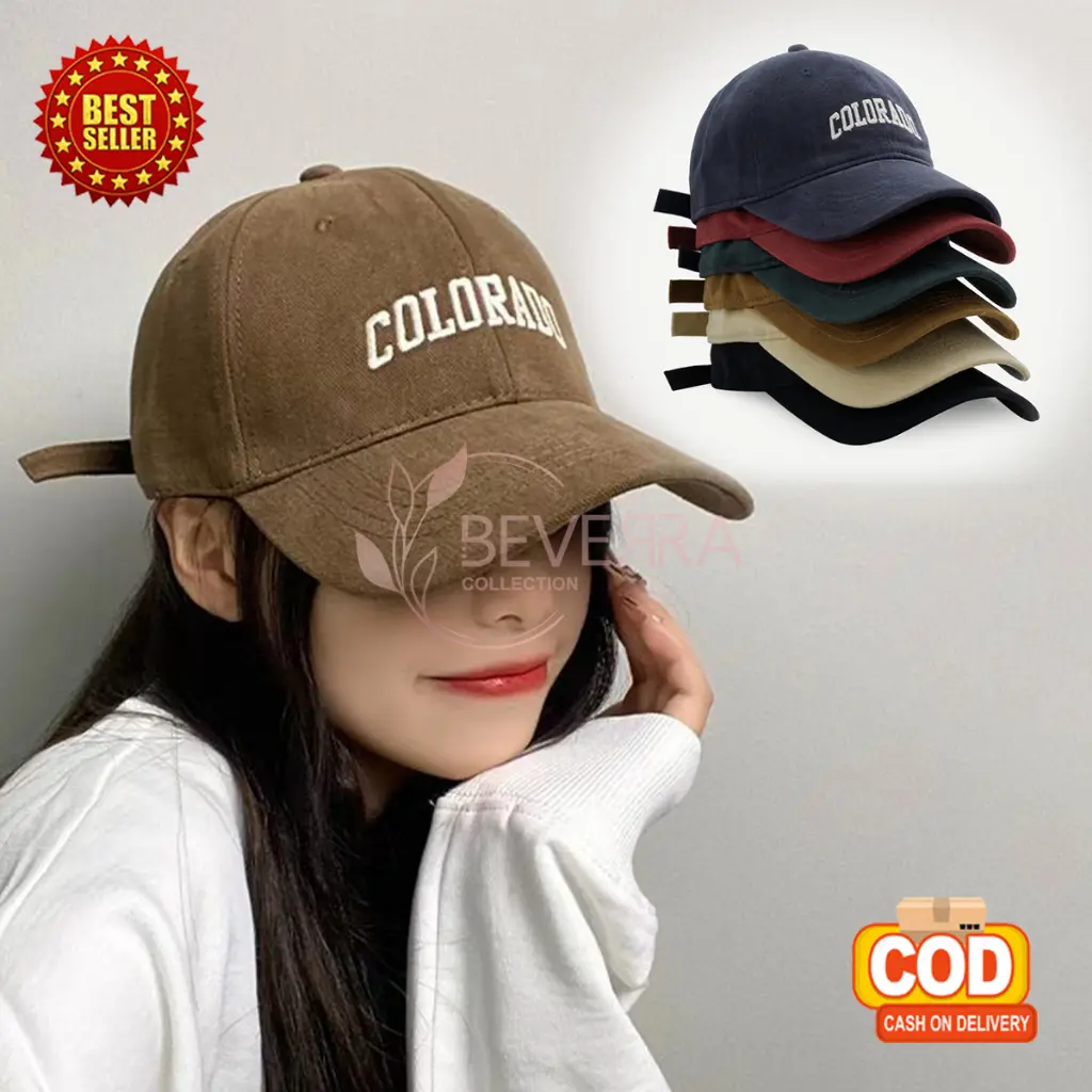 Topi Baseball Pria Wanita Original Distro Colorado Model Korean Fashion Casual Cap Import BSCG