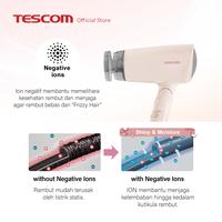 Gambar Tescom Powerful Low Watt Ionic Hair Dryer / Pengering Rambut TD200ID dari Tescom Indonesia Kota Bekasi 4 Tokopedia