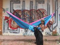 Gambar Ticket To The Moon Original Hammock Aqua/Pink Camping Outdoor Portable Ayunan dari Ticket To The Moon Kab. Badung 5 Tokopedia