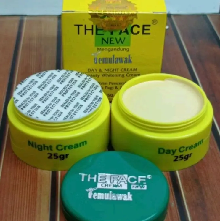 (2 Paket) The Face Temulawak BPOM Cream dan Sabun Widya Brightening - Soap, Mandi 1