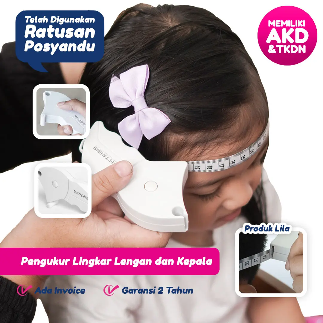 Pengukur Lila (Lingkar Lengan dan Kepala Modern) Terbaru Untuk Dokter dan Posyandu