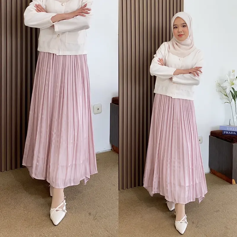 Aleka - (Tebus Murah) Claudia Skirt Casual Hari Raya (READY LANGSUNG KIRIM) 5