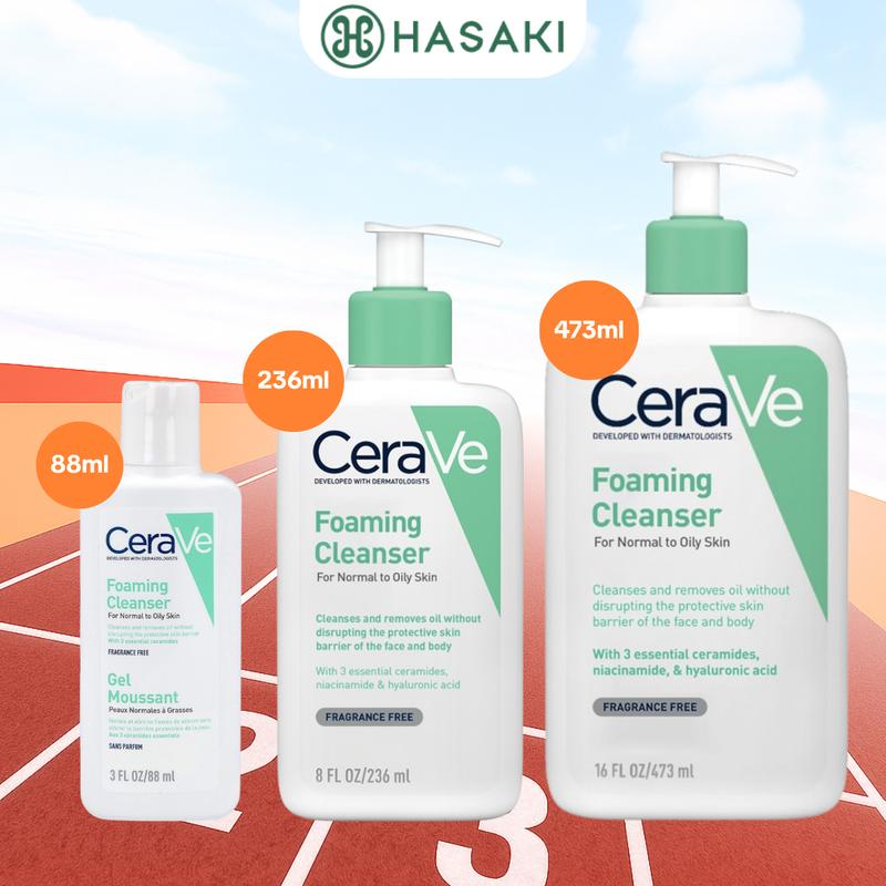 Sữa Rửa Mặt CRV Cho Da Thường Đến Da Dầu | HASAKI BEAUTY