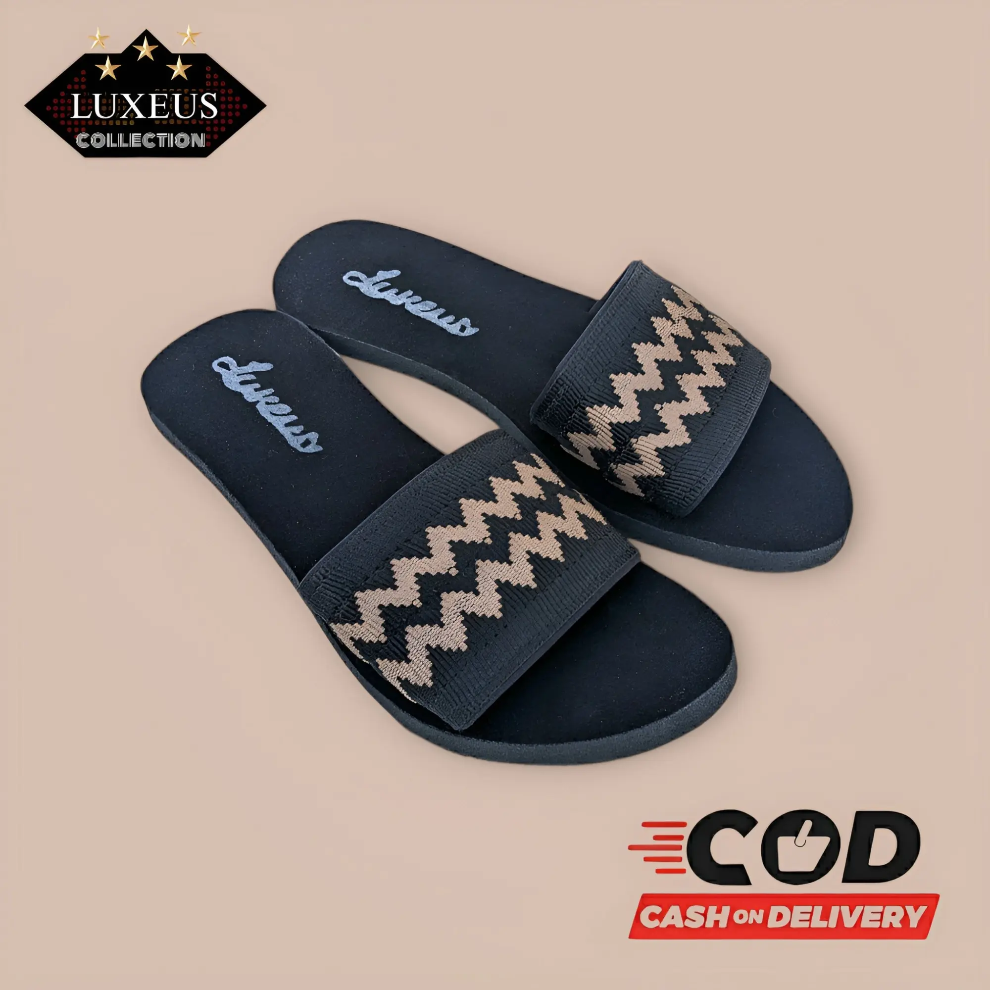 Promo Luxeus - Sandal Wanita Rajut Import Nyaman dan Modis