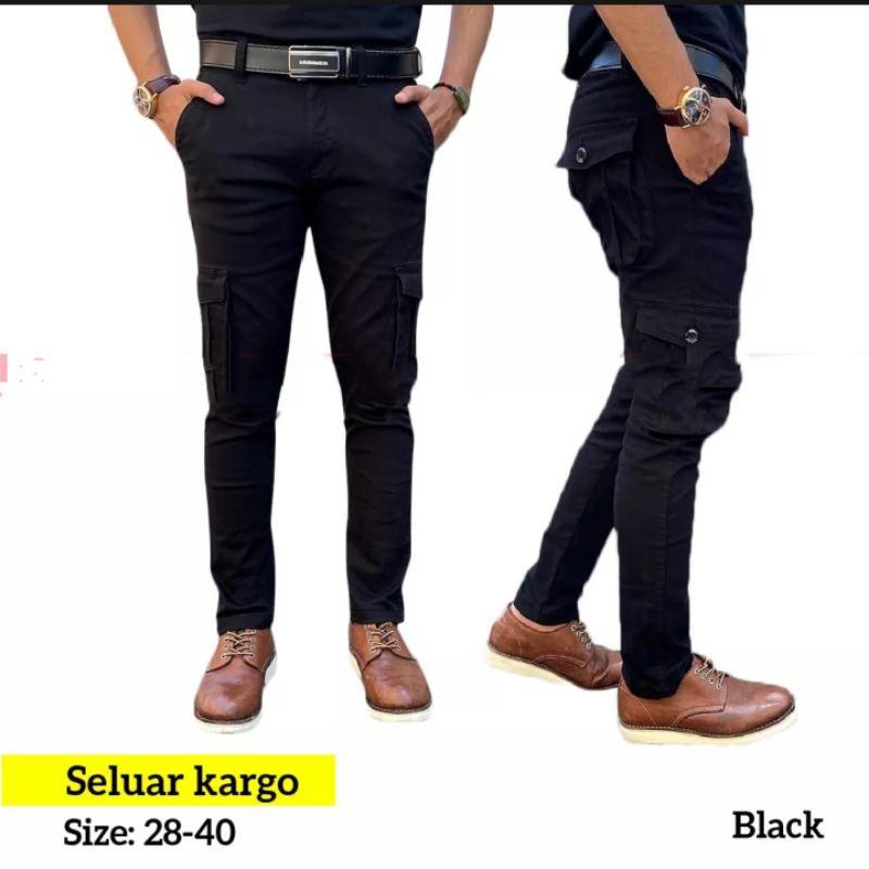 Product Introduction of Straight cut Man's kargo pants ready stock Malaysia Casual 5