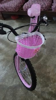 Product Review of 【COD】Kids Bicycle Kids Bike with seat cushion birthday gift Girl Bike for 5-12 Years Bicycle for Kids Baby Play Playmat basikal kanak kanak 18inch basikal Badminton basikalfong lajakmurah Safety Outdoor basikal budak perempuan Toys from s**e 1