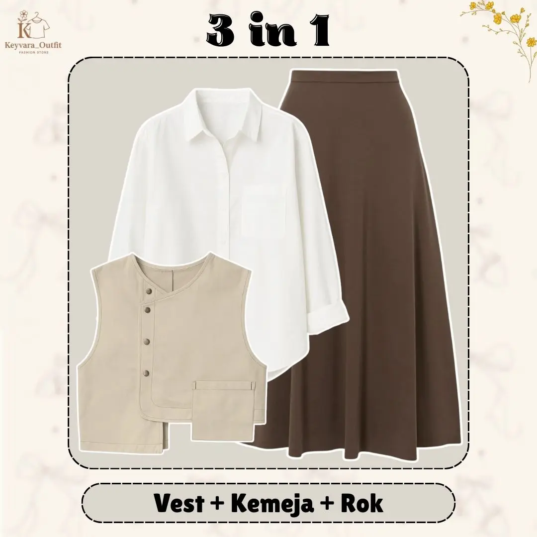 3in1 Set Vest