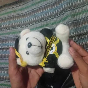 boneka wisuda 13-15cm selendang nama dan logo