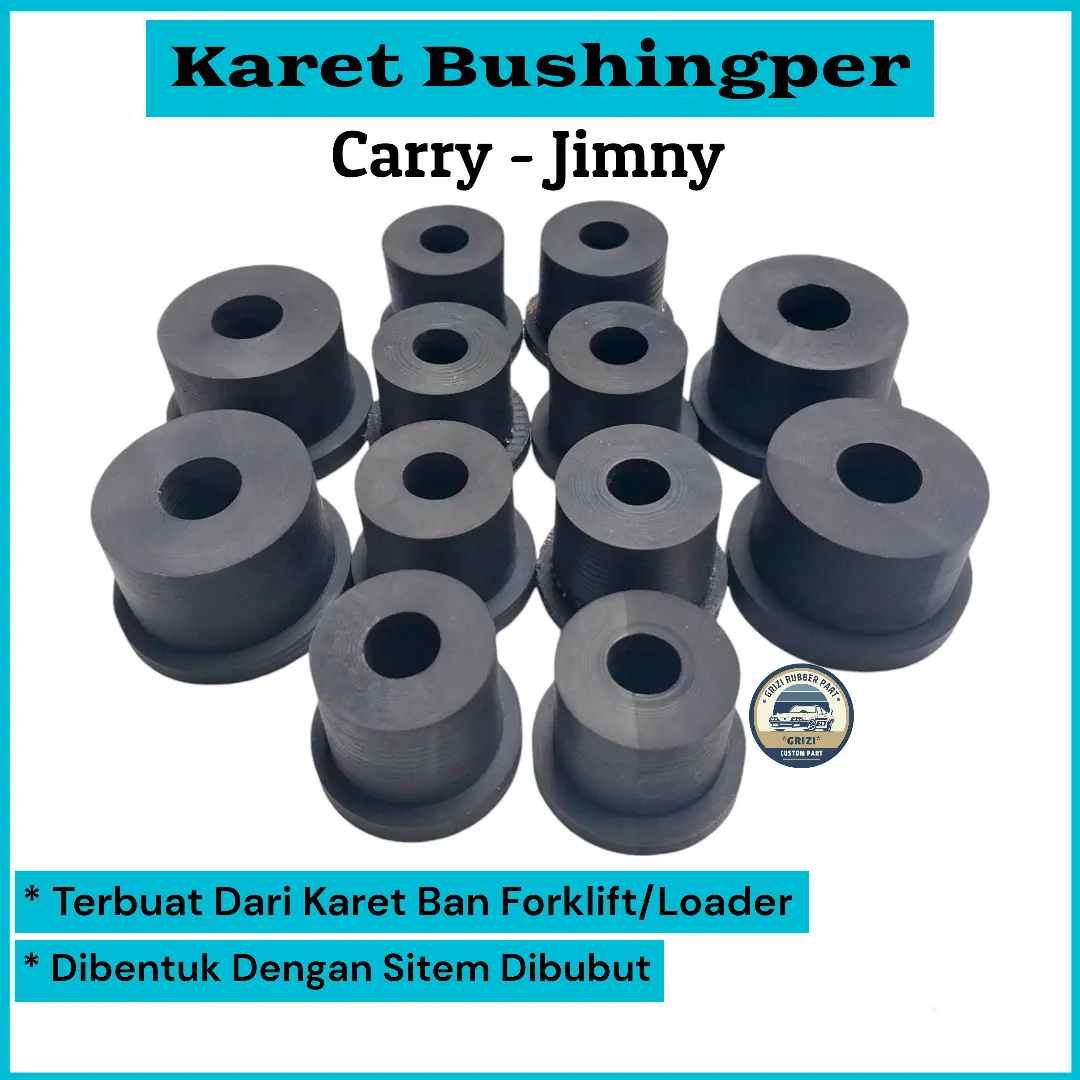Karet Bosper Bushing Per Mobil Carry Jimny 1Set(12Pcs) Ban